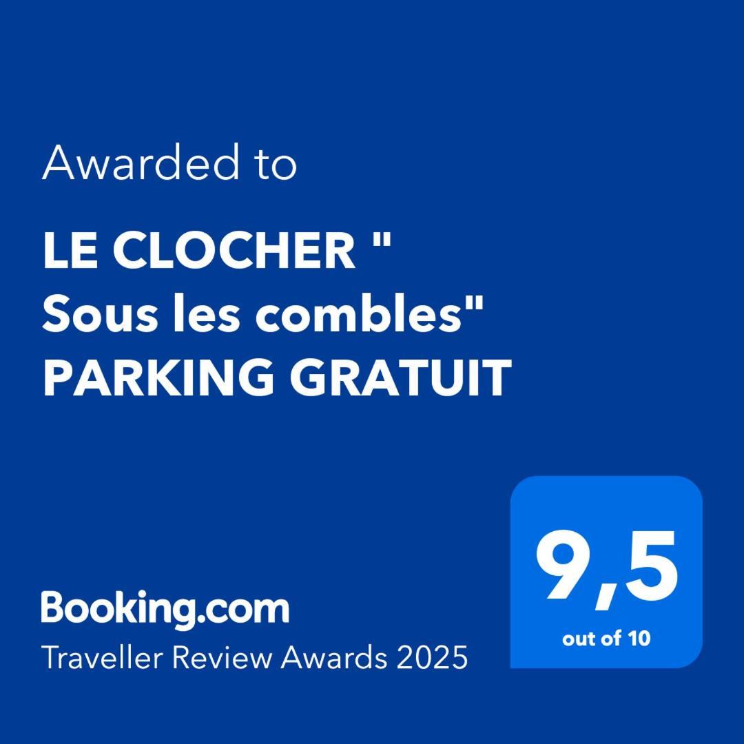 Le Clocher " Sous Les Combles" Parking Gratuit Бебленхайм Экстерьер фото